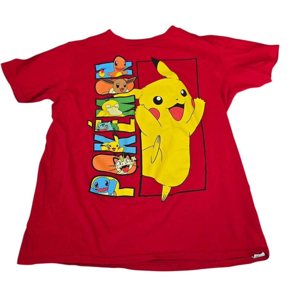 Red‎ Pikachu Graphic T-Shirt